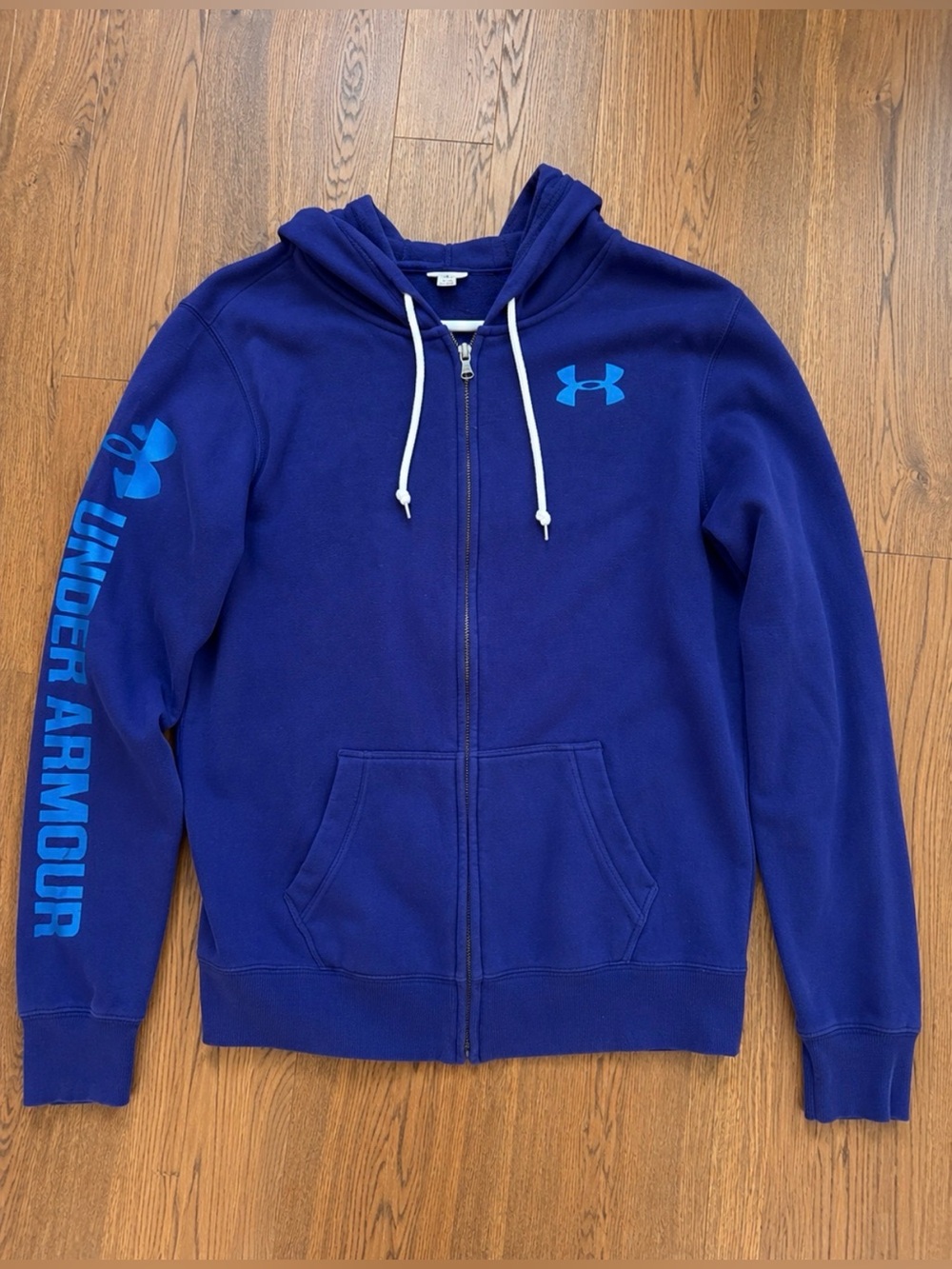 Under Armour Violet Full Zip Hoodie Sweatshirt Women’s M Size M